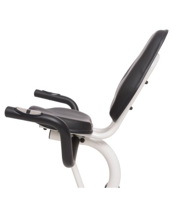 R9259* POZIOMY ROWER STACJONARNY MAGNETYCZNY HMS (9 KG) biało-zielony
