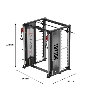 TRYTON BRAMA Z SUWNICĄ 3D - PODWÓJNY WYCIĄG I STOS COMMERCIAL HMS