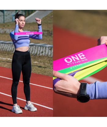 PBF SET04 ZESTAW GUM DO ĆWICZEŃ ONE FITNESS