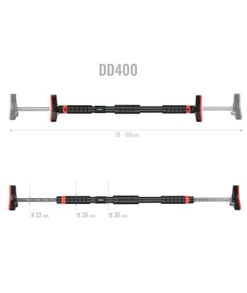DD400 DRĄŻEK ROZPOROWY Z POZIOMICĄ 70-100 CM HMS