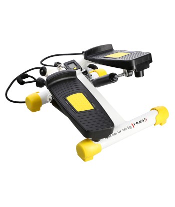 S3033 ŻÓŁTY STEPPER SKOŚNY Z LINKAMI HMS