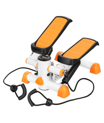 S3092 POMARAŃCZOWO-BIAŁY STEPPER PROSTY Z LINKAMI HMS