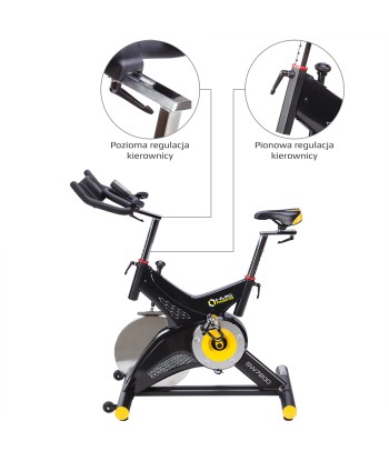 SW7200 ROWER STACJONARNY KOLARSKI Z OPOREM MECHANICZNYM 22KG HMS PREMIUM
