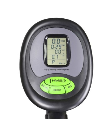 M9239* PLUS ROWER STACJONARNY MAGNETYCZNY HMS (9 KG) czarno-zielony