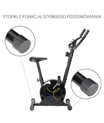 RM8740 BLACK ROWER MAGNETYCZNY ONE FITNESS