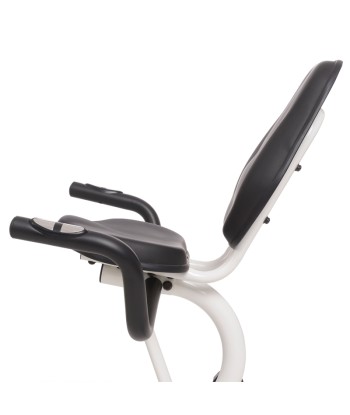R9259* POZIOMY ROWER STACJONARNY MAGNETYCZNY HMS (9 KG) biało-zielony