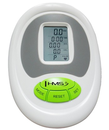 R9259* POZIOMY ROWER STACJONARNY MAGNETYCZNY HMS (9 KG) biało-zielony