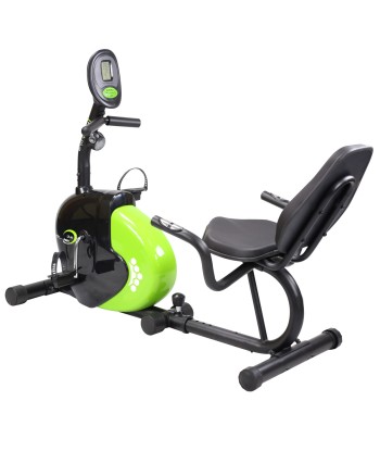 R9259 PLUS POZIOMY ROWER STACJONARNY MAGNETYCZNY HMS (9 KG) czarno-zielony