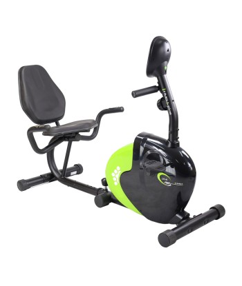 R9259 PLUS POZIOMY ROWER STACJONARNY MAGNETYCZNY HMS (9 KG) czarno-zielony