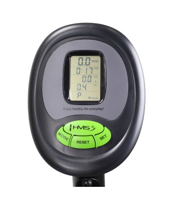 R9259 PLUS POZIOMY ROWER STACJONARNY MAGNETYCZNY HMS (9 KG) czarno-zielony