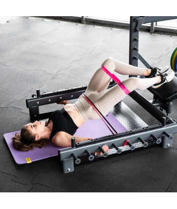 SMP01 STOJAK MULTIFUNKCYJNY Z PLATFORMĄ DO PODNOSZENIA CIĘŻARÓW I HIP THRUST COMMERCIAL HMS