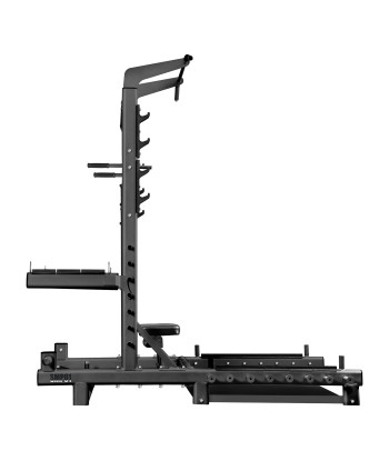 SMP01 STOJAK MULTIFUNKCYJNY Z PLATFORMĄ DO PODNOSZENIA CIĘŻARÓW I HIP THRUST COMMERCIAL HMS