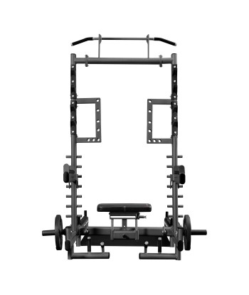 SMP01 STOJAK MULTIFUNKCYJNY Z PLATFORMĄ DO PODNOSZENIA CIĘŻARÓW I HIP THRUST COMMERCIAL HMS