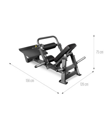 MHT01 MASZYNA DO ĆWICZEŃ MIĘŚNI POŚLADKÓW HIP THRUST Z WOLNYM CIĘŻAREM COMMERCIAL HMS