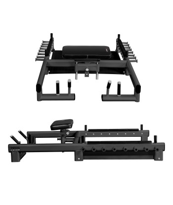PHT25 PLATFORMA DO ĆWICZEŃ MIĘŚNI POŚLADKÓW HIP THRUST I MARTWEGO CIĄGU COMMERCIAL HMS
