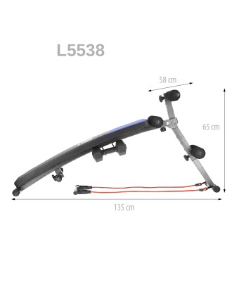 L5538B ŁAWKA SKOŚNA DO ĆWICZEŃ ONE FITNESS