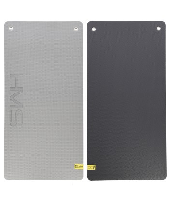 MFK07 LIGHT GREY-BLACK MATA FITNESS KLUBOWA Z OTWORAMI 120*60CM EVA 15MM HMS PREMIUM