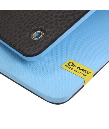 MFK02 BLUE-BLACK MATA FITNESS KLUBOWA Z OTWORAMI HMS PREMIUM
