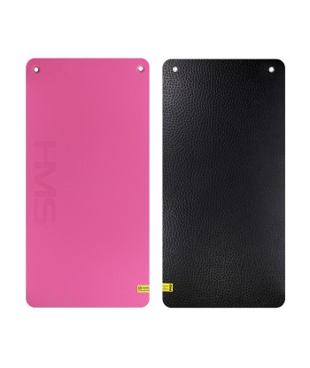 MFK02 PINK-BLACK MATA FITNESS KLUBOWA Z OTWORAMI HMS PREMIUM