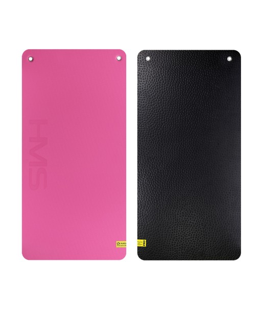 MFK02 PINK-BLACK MATA FITNESS KLUBOWA Z OTWORAMI HMS PREMIUM