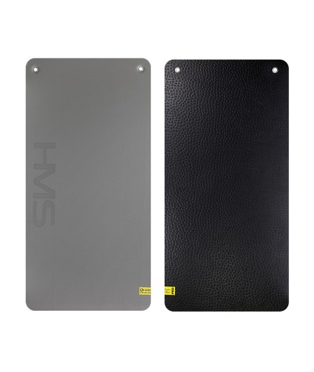 MFK02 GRAY-BLACK MATA FITNESS KLUBOWA Z OTWORAMI HMS PREMIUM