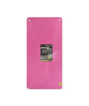 MFK02 PINK-BLACK MATA FITNESS KLUBOWA Z OTWORAMI HMS PREMIUM