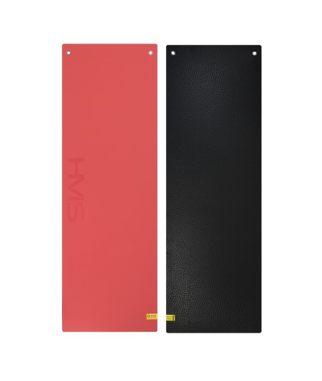 MFK03 RED-BLACK MATA FITNESS KLUBOWA Z OTWORAMI HMS PREMIUM