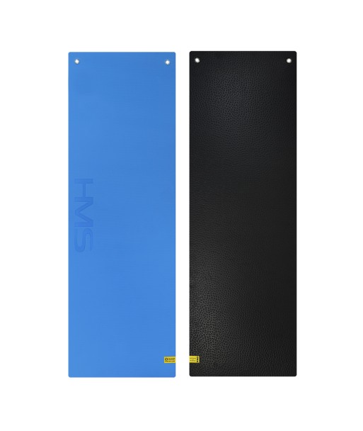 MFK03 BLUE-BLACK MATA FITNESS KLUBOWA Z OTWORAMI HMS PREMIUM