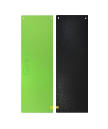 MFK03 GREEN-BLACK MATA FITNESS KLUBOWA Z OTWORAMI HMS PREMIUM