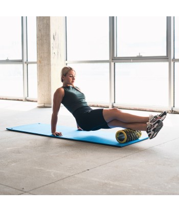 MFK03 BLUE-BLACK MATA FITNESS KLUBOWA Z OTWORAMI HMS PREMIUM