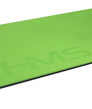 MFK03 GREEN-BLACK MATA FITNESS KLUBOWA Z OTWORAMI HMS PREMIUM