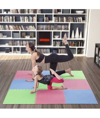MP10 MATA PUZZLE MULTIPACK GREEN-BLUE-RED 9 ELEMENTÓW 10MM ONE FITNESS