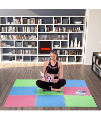 MP10 MATA PUZZLE MULTIPACK GREEN-BLUE-RED 9 ELEMENTÓW 10MM ONE FITNESS