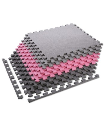 MP10 MATA PUZZLE MULTIPACK PINK-GREY 9 ELEMENTÓW 10MM ONE FITNESS