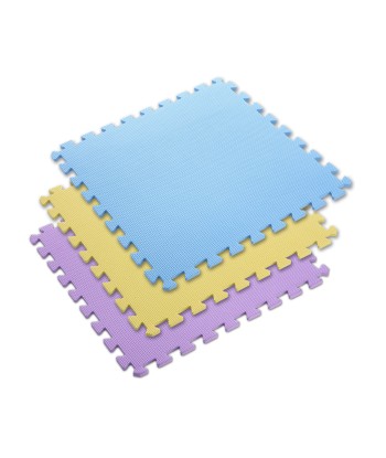 MP10 MATA PUZZLE MULTIPACK YELLOW-BLUE-PURPLE 9 ELEMENTÓW 10MM ONE FITNESS