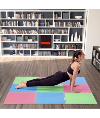 MP10 MATA PUZZLE MULTIPACK GREEN-BLUE-RED 9 ELEMENTÓW 10MM ONE FITNESS