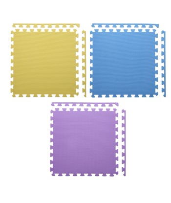 MP10 MATA PUZZLE MULTIPACK YELLOW-BLUE-PURPLE 9 ELEMENTÓW 10MM ONE FITNESS