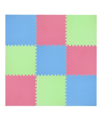 MP10 MATA PUZZLE MULTIPACK GREEN-BLUE-RED 9 ELEMENTÓW 10MM ONE FITNESS