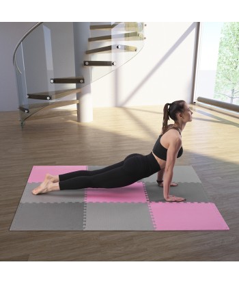 MP10 MATA PUZZLE MULTIPACK PINK-GREY 9 ELEMENTÓW 10MM ONE FITNESS