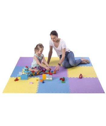 MP10 MATA PUZZLE MULTIPACK YELLOW-BLUE-PURPLE 9 ELEMENTÓW 10MM ONE FITNESS
