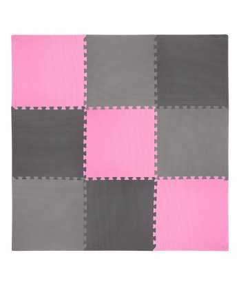 MP10 MATA PUZZLE MULTIPACK PINK-GREY 9 ELEMENTÓW 10MM ONE FITNESS