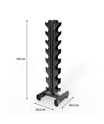 ZESTAW HANTLI CHD 2 x 1 - 8 KG (72 KG) + STOJAK STR36 HMS