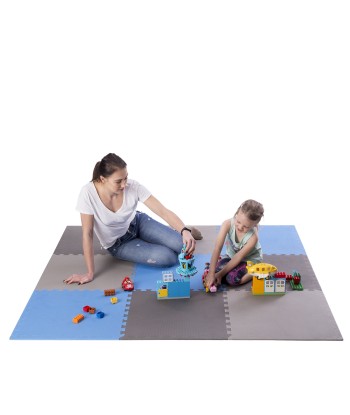 MP10 MATA PUZZLE MULTIPACK BLUE-GREY 9 ELEMENTÓW 10MM ONE FITNESS