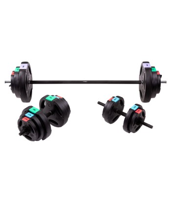 SGSP60 SET SZTANGA I SZTANGIELKI KOMPOZYT 62 KG HMS
