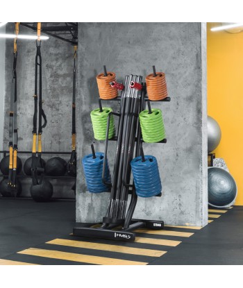 ZESTAW FITNESS SBP22 SZTANGA 10 x 20 KG (200 KG) + STOJAK STR40 HMS
