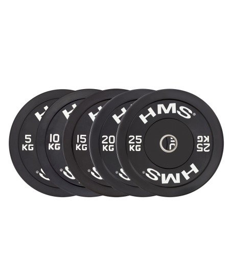 BBR20 BLACK TALERZ OLIMPIJSKI BUMPER 20 KG HMS