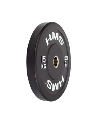 BBR15 BLACK TALERZ OLIMPIJSKI BUMPER 15 KG HMS
