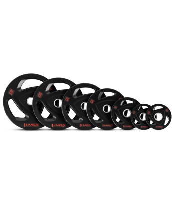 TOX01 CZARNY TALERZ OLIMPIJSKI OGUMOWANY 1.25 KG HMS