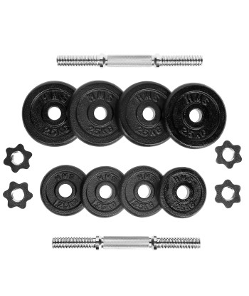 ST20 BLACK 2 x 10 KG SZTANGIELKI W WALIZCE HMS