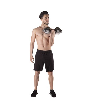 STC30 SZTANGIELKI REGULOWANE W WALIZCE CHROMOWANE 30KG HMS